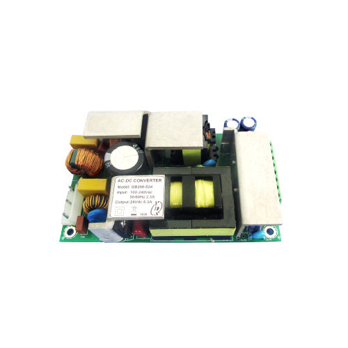 GB200 Series 200W 3KVac Isolation Single Output AC-DC Converter (Open Frame)