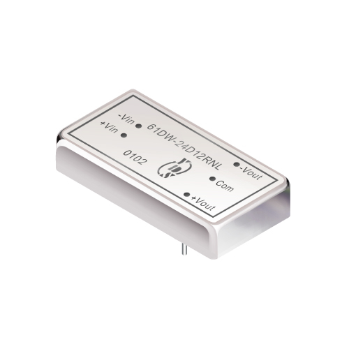 61DW Series 10W 1.5KV Isolation 4:1 Wide Input DC-DC Converter