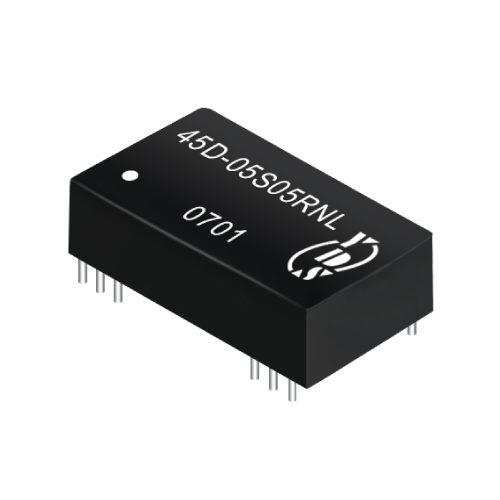 45D Series 2W 3KVrms Isolation DC-DC Converter